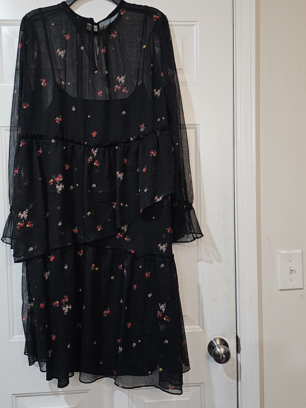 Who What Wear Black Dark Cottagecore Witchy Boho Size XXL Fairycore{Bx26} - Picture 7 of 11